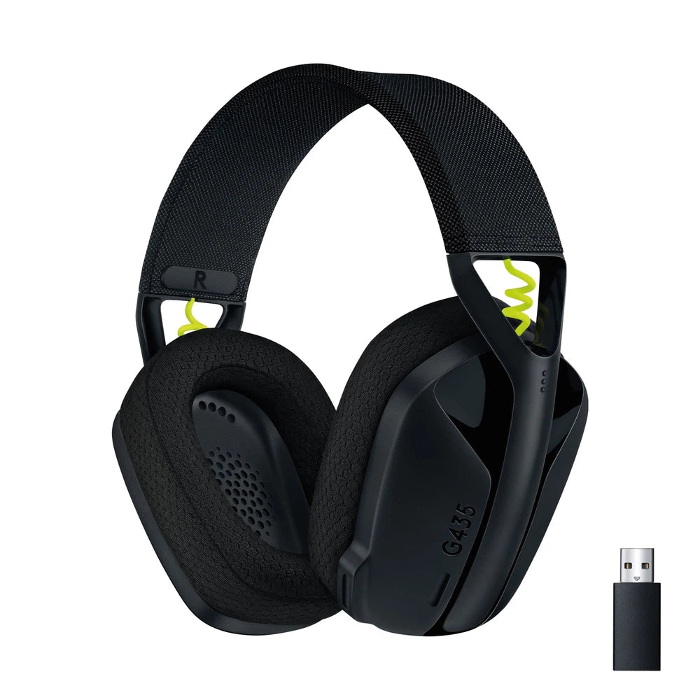 Logitech - G435 Wireless Gaming Headset for PC, PlayStation 5, or PlayStation 4, Nintendo Switch - Black