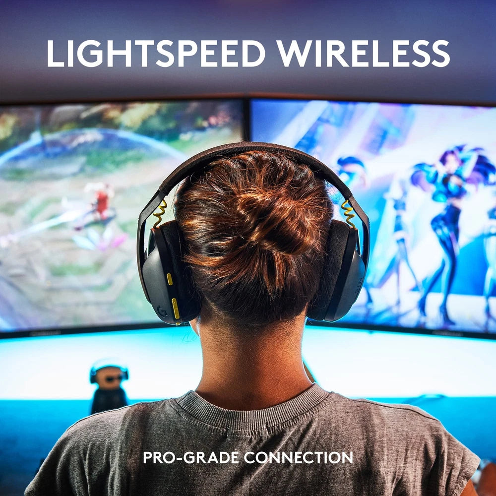 Logitech - G435 Wireless Gaming Headset for PC, PlayStation 5, or PlayStation 4, Nintendo Switch - Black