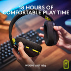 Logitech - G435 Wireless Gaming Headset for PC, PlayStation 5, or PlayStation 4, Nintendo Switch - Black