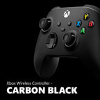Microsoft - Xbox Wireless Controller for Xbox Series X, Xbox Series S, Xbox One, PCs, and Cloud-Enabled Devices - Carbon Black