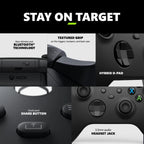 Microsoft - Xbox Wireless Controller for Xbox Series X, Xbox Series S, Xbox One, PCs, and Cloud-Enabled Devices - Carbon Black