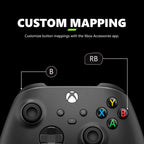 Microsoft - Xbox Wireless Controller for Xbox Series X, Xbox Series S, Xbox One, PCs, and Cloud-Enabled Devices - Carbon Black
