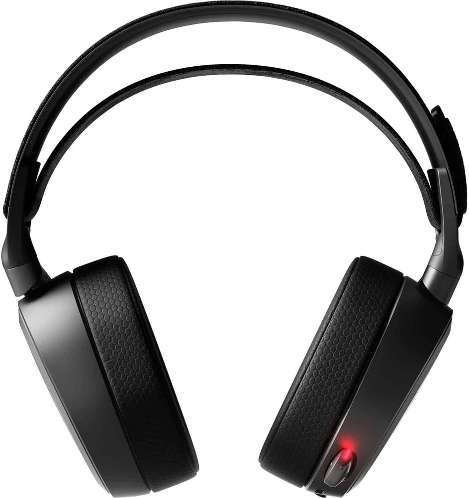 SteelSeries - Arctis Pro Wireless DTS Headphone:X v2.0 Surround Sound Gaming Headset for PS4 and PC - Black